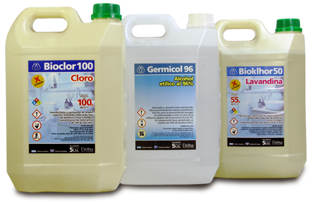 linea bactericidas de quimica 3 de febrero unitsa