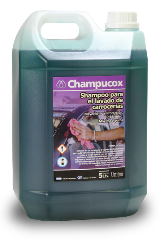 unitsa quimica tres de febrero cosmetica automotor champucox