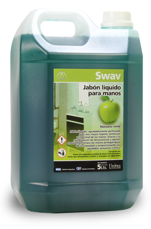 unitsa quimica tres de febrero higiene de manos swav manzana
