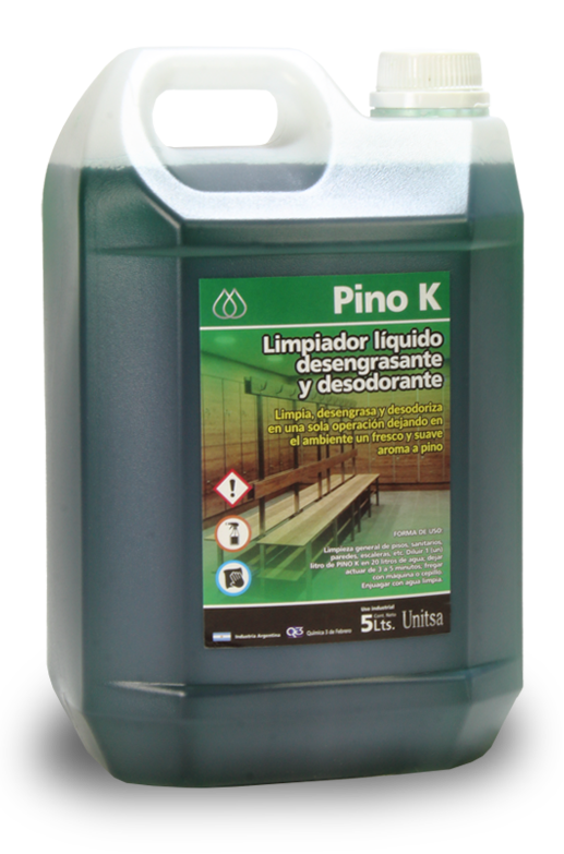 unitsa quimica tres de febrero limpiadores pino k