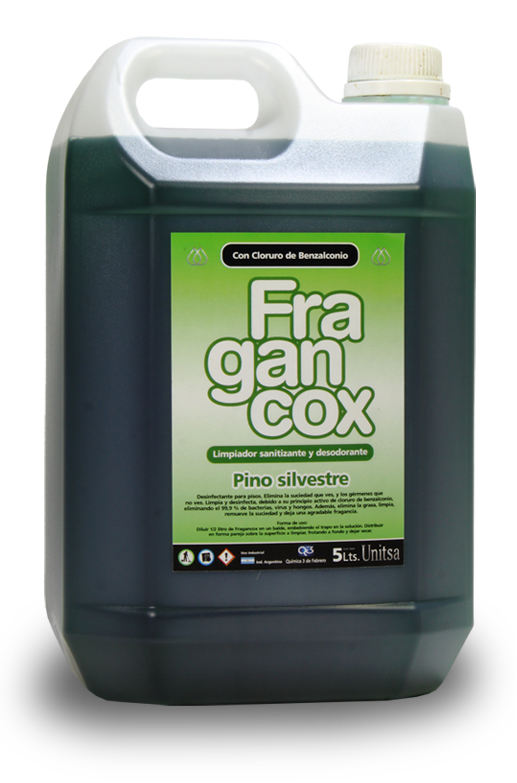 unitsa quimica tres de febrero pisos fragancox pino